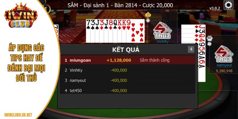 Áp dụng các tips hay để đánh bại mọi đối thủ